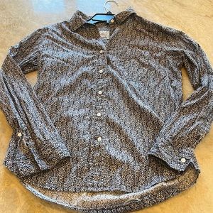 Jack Wills Floral US 6 button down 7 buttons